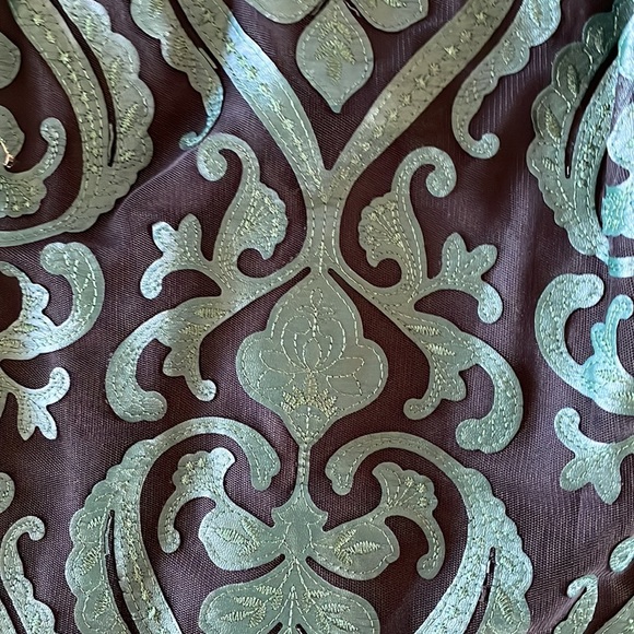 Emerald and Black Ammo Dress - Picture 2 of 4